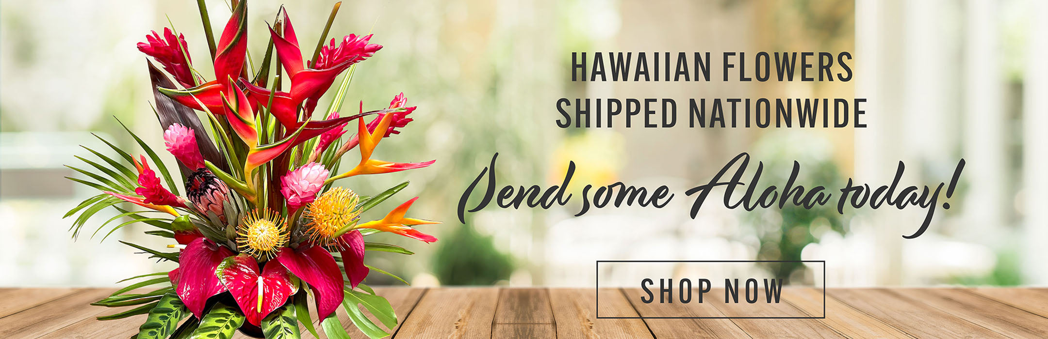 Fresh Hawaiian Flowers & Hawaiian Leis delivered Nationwide